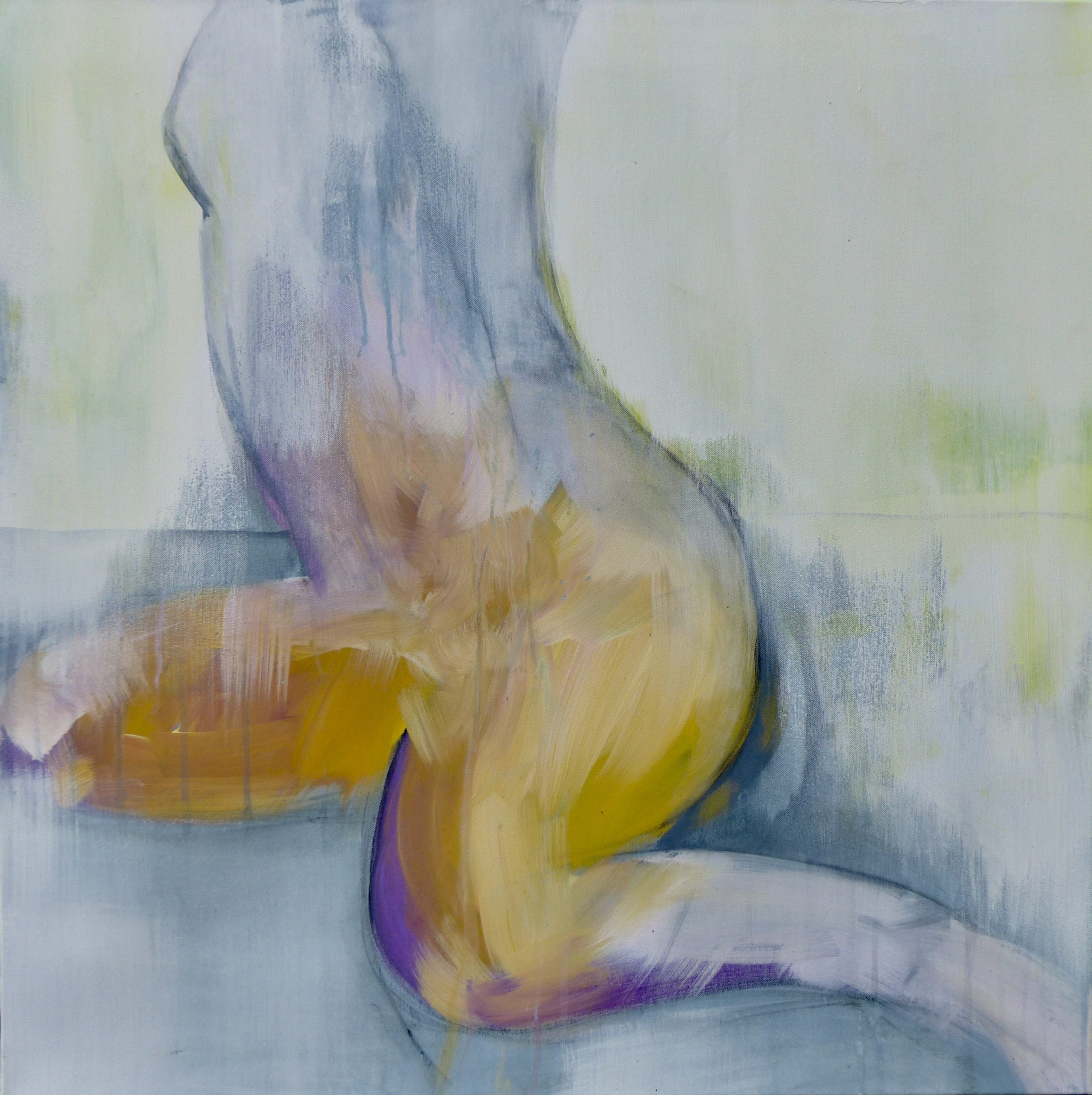 Kathrin André, „Tiny Dancer“, 80 x 80 cm, Acryl auf Leinwand, 2016